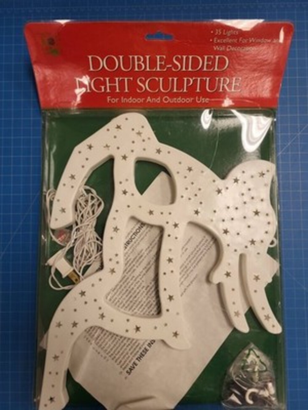 Valentine Pegasus Light Sculpture Double Sided Indoor Outdoor Holiday Decor 35L